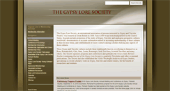 Desktop Screenshot of gypsyloresociety.org